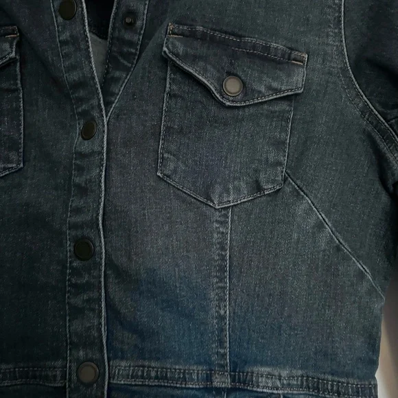 Free People Blue Long Sleeve Denim Dress - Picture 2 of 7